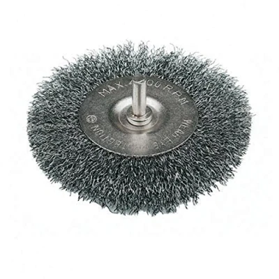 Afbeelding van Silverline Staalborstel wiel 75 mm