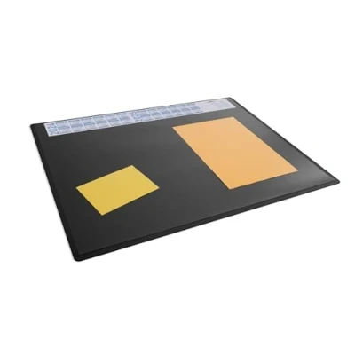 Afbeelding van Durable bureauonderlegger met jaarkalender, 65 x 50 cm, anti slip, PP, Made in Germany, zwart
