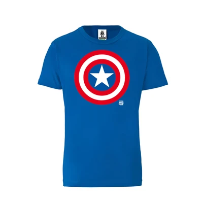 Afbeelding van Marvel Captain America Shield Easyfit Organic blue Original licensed product