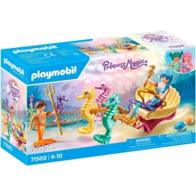 Afbeelding van Playmobil Princess Magic Zeepferdkoets voor zeemaaieroep 71500