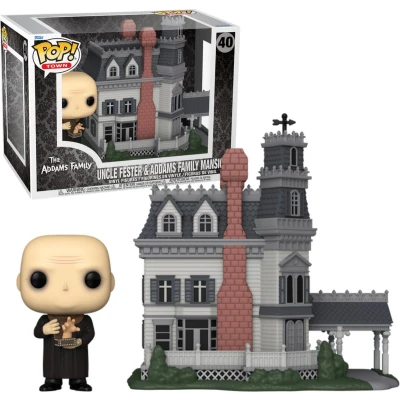 Afbeelding van Funko Pop! Town: Addams Family Classic Home with Uncle Fester