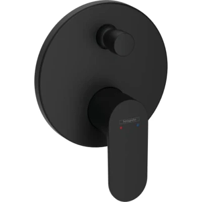 Afbeelding van Hansgrohe rebris s eengreeps inbouw badmengkraan mat zwart 72466670