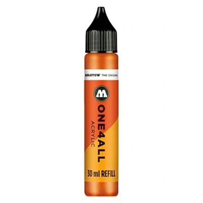 Afbeelding van Molotow ONE4ALL™ 30ml oranje navul Inkt op acrylbasis