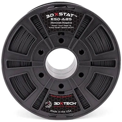 Afbeelding van 3D Xtech ABS2010750BK0 3DXSTAT Conductive ESD Filament ABS kunststof 1.75 mm 750 g Zwart 1 stuk(s)