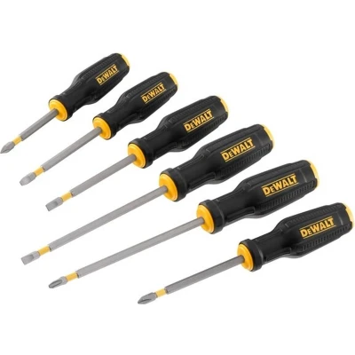 Afbeelding van DeWalt DWHT0 62056 SCHROEVENDRAAIERSET VOLLEDIGE PASVORM 6 DELIGE