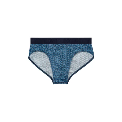 Afbeelding van HOM Slip, Heren, Maat: Large, Blue print