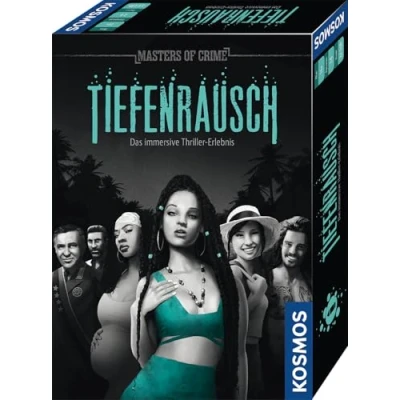 Afbeelding van KOSMOS 683849 Masters of Crime Tiefenrausch meeslepende thriller ervaring, misdaadspel, Escape Game voor volwassenen, raadselspel, detective, Exit Game, Amazon exclusief