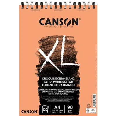 Afbeelding van Canson Schetsblok Xl Extra White Ft 21 X 29,7 Cm (a4)