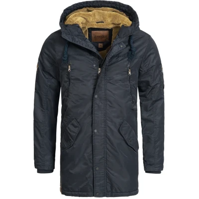 Afbeelding van INDICODE JEANS Winterparka &#039;Bardsley&#039; navy