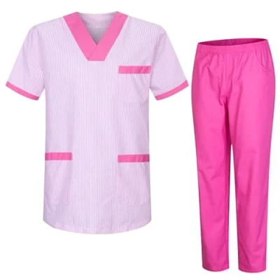 Afbeelding van MISEMIYA Unisex sanitairuniformen, medische uniformen Verpleegkundigen Tandartsens Ref.T817883 M, Conjuntos Sanitarios T817 Fucsia