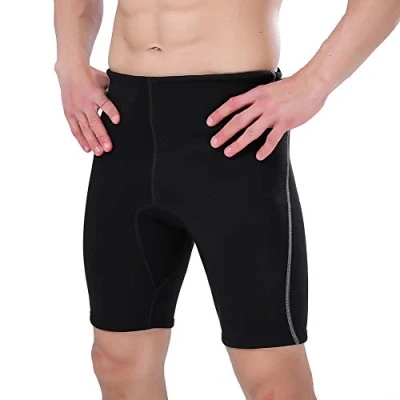 Afbeelding van DEWIN Neopreen Shorts,Wetsuit Shorts Broek Training Wetsuit Voor Watersurfen, Duiken, Zwemmen 2 mm (Maat: XL)