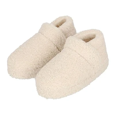 Afbeelding van Apollo sloffen dames Teddy Shine Offwhite Maat 39/40 Hoge