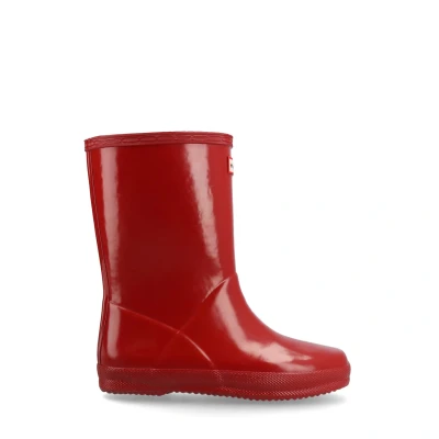 Afbeelding van Regenlaars Hunter Toddler Original First Classic Gloss Military Red Schoenmaat 24