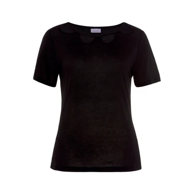 Afbeelding van Buffalo Tshirt print, Dames, Maat: 44/46, Schwarz