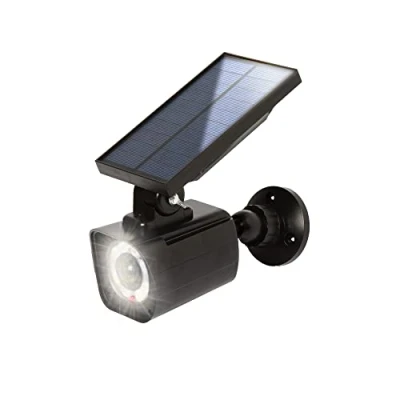 Afbeelding van Proxinova Veiligheidslicht op zonne energie, bewegingsmelder, licht, buitenhelder, draadloos, gesimuleerde CCTV voorveranda, led verlichting, auto aan/uit, IP65 waterdicht