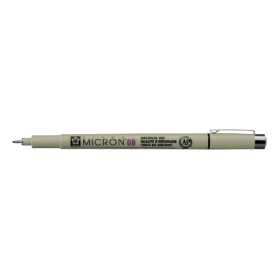 Afbeelding van Fineliner Sakura pigma micron zwart 0.5mm