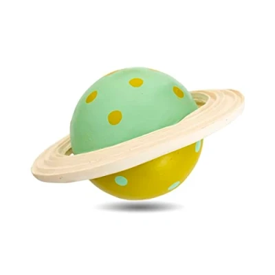 Afbeelding van Lanco rubberen bijtspeeltje Saturnus planeet