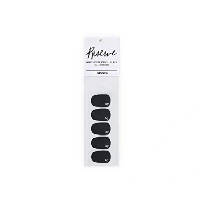 Afbeelding van D&#039;Addario RMP01B reserve bijtrubber dikte 0,8 mm zwart