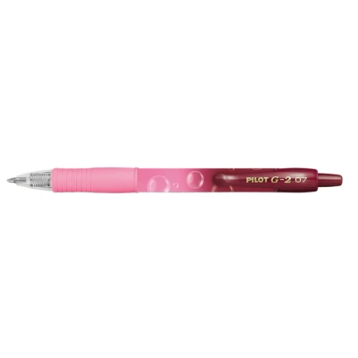 Afbeelding van Gelschrijver PILOT G 2 Bubble roze M schrijfkleur blauw per 12