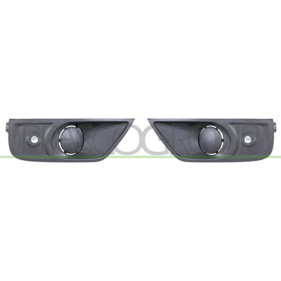 Afbeelding van PRASCO RN9582135 Bumper Grill met sensorhouder gat(en) voor parkeerhulp Links voor, Rechts