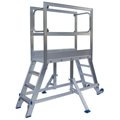 Afbeelding van Solide mobiel werkplatform 2x4