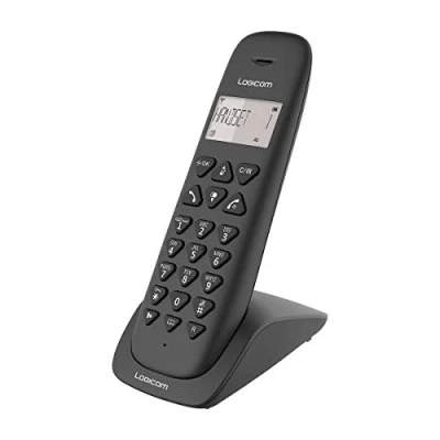 Afbeelding van Draadloze telefoon vast vaste WLAN zonder voicemail Solo Analoge telefoons en DECT Logicom Vega 150 lijn draadloos zwart