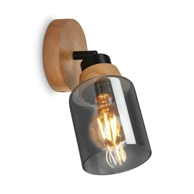 Afbeelding van BRILONER HEMA Leeslamp, Wandlamp Binnen, Lamp, Draaibaar, Woonkamerlamp, Zwart