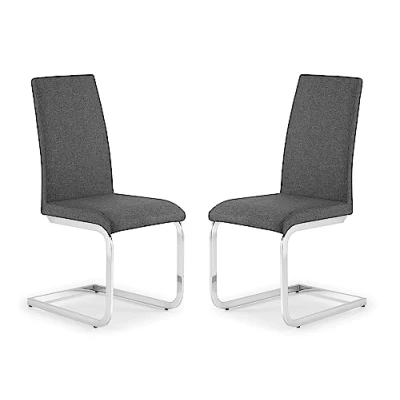 Afbeelding van Julian Bowen set van 2 Roma sledestoelen