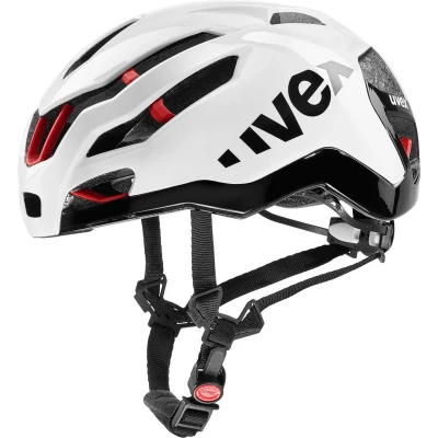 Afbeelding van uvex race 9 extreem lichte performance helm voor dames en heren aerodynamisch geoptimaliseerde ventilatie white 53 57 cm
