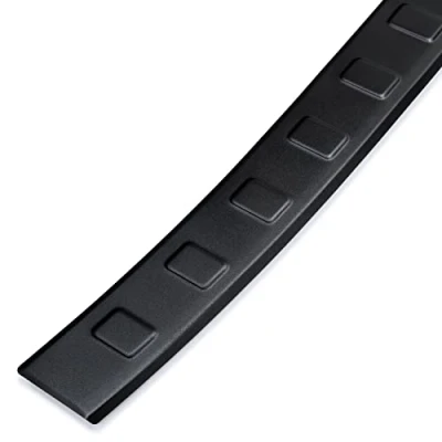 Afbeelding van tuning art L462 Roestvrijstalen Achterbumperprotector voor VW Passat B8 Facelift, Combi 2019 2023 gepoedercoat, Kleur:Zwart gepoedercoat