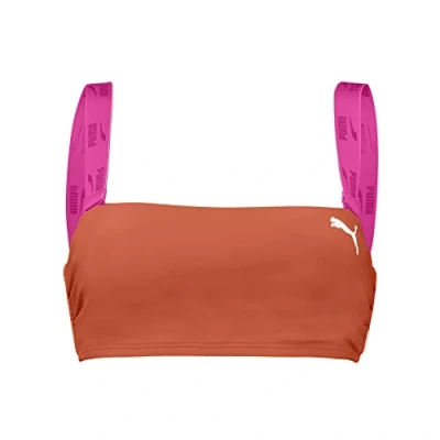 Afbeelding van PUMA Dames bandeau T, roze/chilipeper, S
