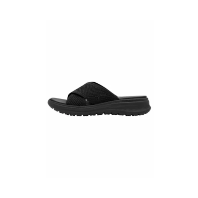 Afbeelding van TAMARIS Comfort Damessandalen, Wide Fit, wasbaar, zwart, effen, 40 EU, zwart uni, EU