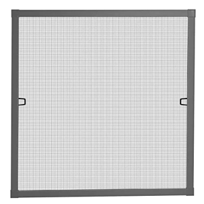 Afbeelding van Schellenberg 70033 Insectenhor PLUS, 130 x 150 cm, duurzame vliegenhor set met aluminium frame om op te hangen, antraciet