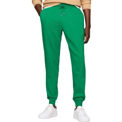 Afbeelding van Tommy Hilfiger FLAG LOGO Trainingsbroek, Heren, Maat: Large, Olympic green