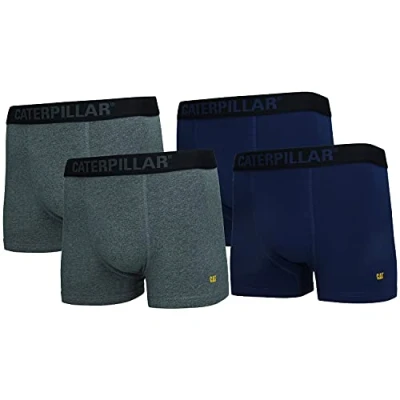 Afbeelding van Caterpillar Set van 4 boxershorts voor heren, hoogwaardig katoen (meerkleurig, M), Meerkleurig, M