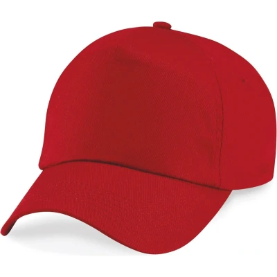Afbeelding van Beechfield Junior Original 5 Panel Cap Classic Red