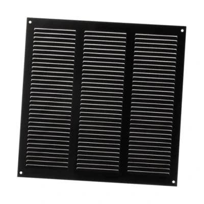 Afbeelding van Generic 300 x mm zwart ventilatierooster afsluitrooster insectenbescherming afvoerlucht toevoerlucht metalen rooster