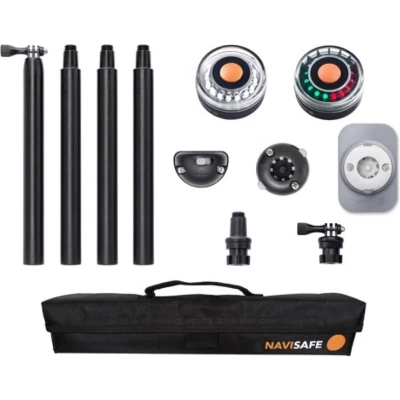 Afbeelding van Navisafe Navigatieverlichting op Batterij Complete Set