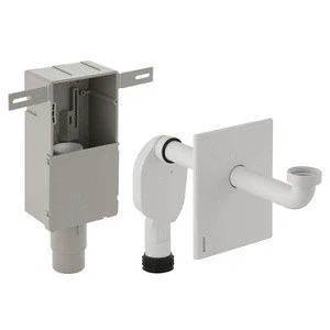 Afbeelding van Geberit Uniflex kunststof inbouwsifon metwandinbouwkast voor wastafel