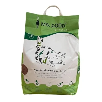 Afbeelding van Ms. Poop Call of Nature Klonterende Kattenbakvulling 20 liter