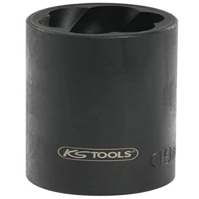 Afbeelding van KS Tools, Dopsleutel + dopmoer, 1/4&quot; Power Socket met spiraalprofiel, 6mm (6 mm)