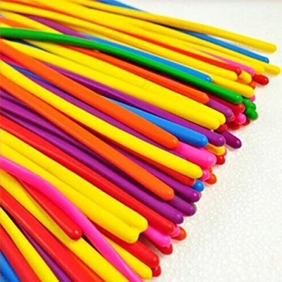 Afbeelding van logei® 100 stuks Magic modelleerballonnen kleurrijke ballonnen decoratie ballon, Qualatex, voor feest, bruiloft, verjaardag, willekeurige kleur