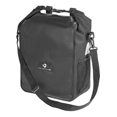 Afbeelding van M Wave Edmonton Fietstas Enkele Tas Zwart, ca. 16 liter, 26 x 13 47 cm