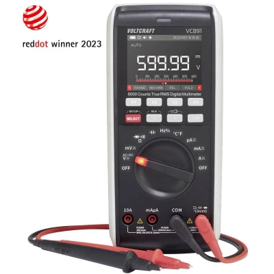 Afbeelding van VOLTCRAFT VC891 Multimeter Digitaal Datalogger CAT III 1000 V, IV 600 V Weergave (counts): 60000