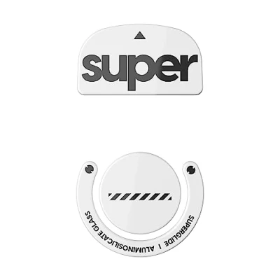 Afbeelding van Superglide 2 White voor Logitech GPro X Superlight Skates Wit