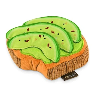 Afbeelding van Hondenspeelgoed_Pluche Speelgoed Avocado Toast_XS