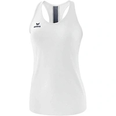 Afbeelding van Erima Squad tanktop dames wit/new navy/slate grey