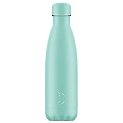 Afbeelding van Thermosfles Groen All Green 500ml RVS Chilly&#039;s Pastel Edition 7 X 26,5 Cm