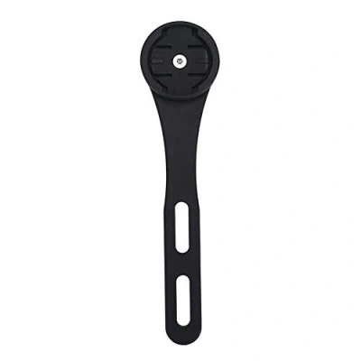 Afbeelding van Bike Out Front Combo Computer Mount, 2 Kleuren Fietsstuur Mount Holder Bracket Outdoor Cycling GPS Support(Zwart)