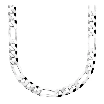 Afbeelding van Zilveren Ketting Figaro 7 mm x 50 cm lang